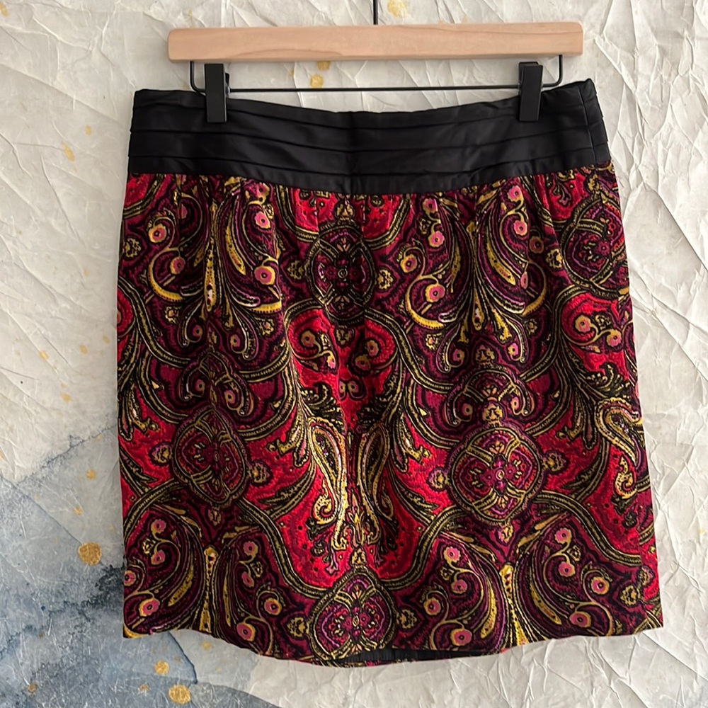 Anthropologie Cidra Paisley Skirt 8